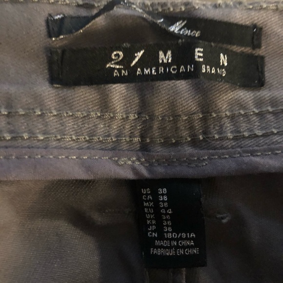 Dark grey pants for men - Picture 2 of 3